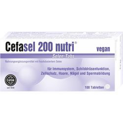 Cefasel 200 Nutri Selen-Tabs 100 ST