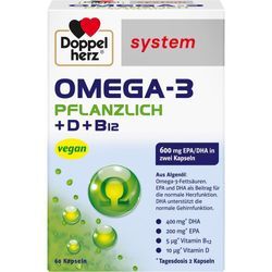 Doppelherz Omega-3 Pflanzlich System 60 ST