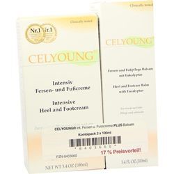 Celyoung Intensiv Fersen Fusscreme+balsam 2x100ml 1 ST