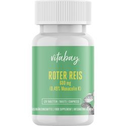 Roter Reis 600 mg mit 0.49 % Monacolin K Vegan 120 ST