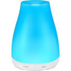 Aroma Diffuser für Ätherische Öle Led Weiß 150 ml 1 ST