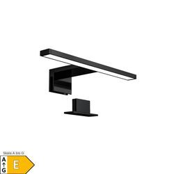 LED Spiegelleuchte, schwarz, 1xLED-Platine/5W