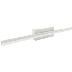 Led Spiegelleuchte Edelstahl IP44 neutralweiß 4000 k 820 lm b: 50 cm Weiß länglich Wandleuchte Bad