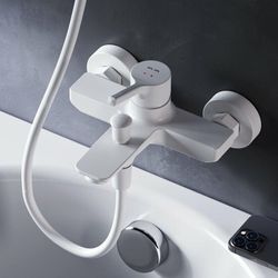 Am.pm - Badewannenarmatur Einhebelmischer Wannenarmatur Wasserhahn Bad Wannenbatterie Einhebelmischer Bad Einhebel Mischbatterie Badarmatur