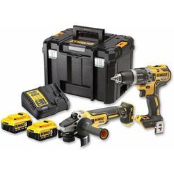 DCK2080P2T Akku Schlagbohrschrauber DCD796 Winkelschleifer DCG405 18V 5Ah - Dewalt