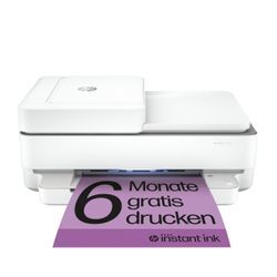 Jetzt 6 statt 3 Probemonate HP Instant Ink – bis zu 700 Seiten/Monat inklusive, egal welcher Tarif* HP Envy 6420e Tintenstrahl-Multifunktionsgerät