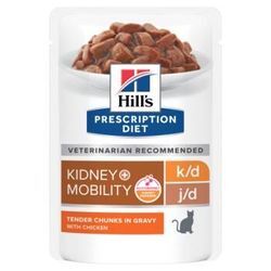 Hill's Prescription Diet k/d + Mobility Feline mit Huhn 48x85 g