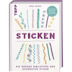 Buch "Sticken – Die große Bibliothek der schönsten Stiche"