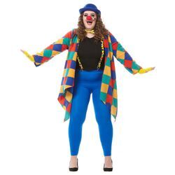 Clown-Jacke für Damen