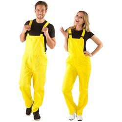 Latzhose unisex, gelb