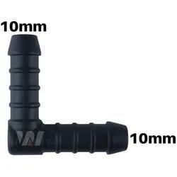 WamSter® L 90° Schlauchverbinder Pipe Connector 10mm Durchmesser