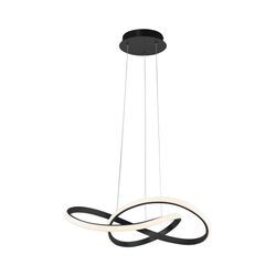 JUST LIGHT Pendelleuchte "MARIA", schwarz, H: 120cm, Lampen, LED, dimmbar, Switchmo