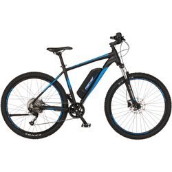 E-Bike FISCHER FAHRRAD "MONTIS 2.1 557" E-Bikes Gr. 48 cm, 27,5 Zoll (69,85 cm), schwarz (graphitschwarz) Pedelec, Elektrofahrrad für Damen u. Herren, MTB