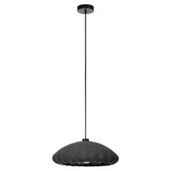 Hängeleuchte EGLO "BARLASTON" Lampen Gr. Ø 45,00cm H: 110,00cm, schwarz (schwarz grau) Pendelleuchte, Esszimmerlampe, Grau, Schwarz, Hängeleuchte, Ø 45cm