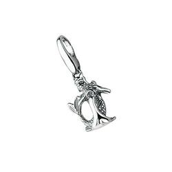 Charm Sternzeichen "Sternzeichen Wassermann, Silber 925", silber, GIORGIO MARTELLO MILANO, Charms, Damen, Silber 925 (Sterlingsilber)