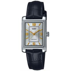 Quarzuhr CASIO TIMELESS COLLECTION "LTP-1234PL-7A2EF", schwarz, Armbanduhren, Damen, Armbanduhr, Damenuhr, analog