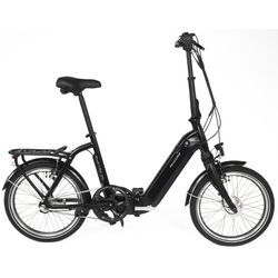 E-Bike ALLEGRO "Andi 3 Plus 374" E-Bikes Gr. 42 cm, 20 Zoll (50,80 cm), schwarz Pedelec, Elektrofahrrad für Damen u. Herren