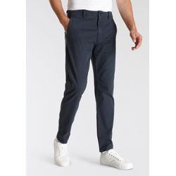 Chinohose LEVI'S "Chino Taper" Gr. 30, Länge 34, blau (navy) Herren Hosen mit optimalem Stretchanteil