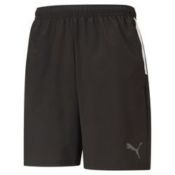 Trainingsshorts PUMA "TEAMLIGA SIDELINE SHORTS" Gr. L, N-Gr, schwarz-weiß (puma schwarz, puma weiß), Herren, Obermaterial: 100% Polyester, unifarben, Hosen