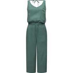 Jumpsuit RAGWEAR "Suky" Gr. L (40), Normalgrößen, grün (tannengrün), Damen, Obermaterial: 80% Viskose, 20% Polyester, Overalls, schicker, langer Damen Overall mit Tunnelzug