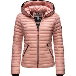 Steppjacke NAVAHOO "Kimuk" Gr. XS, rosa (rubinrosa), Damen, Obermaterial: 100% Nylon, Futter: 100% Polyester, Wattierung: 100% Polyester, Ärmelfutter: 100% Polyester, Jacken, leichte Übergangsjacke mit Kapuze