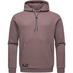 Kapuzenpullover RAGWEAR "Arrwen" Gr. L (52), lila (mauve) Herren Pullover Gemütlicher Hoodie mit verstellbarer Kapuze