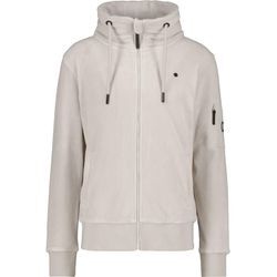 Kapuzensweatjacke ALIFE & KICKIN "Herren EliasAK F" Gr. L, beige (pumice), Herren, 62% Polyester 30% Recycled 8% Elastan, Sweatjacken