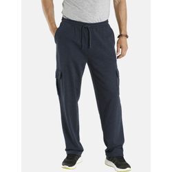 Jogginghose JAN VANDERSTORM "Jogginghose VALEN" Gr. XXL, grau (dunkelgrau melange) Herren Hosen