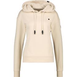 Kapuzensweatshirt ALIFE & KICKIN "Damen TwigAK A", Damen, Gr. L, weiß (chalk), 50% Baumwolle 50% Polyester, Sweatshirts