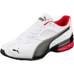 Sneaker PUMA "TAZON 6 FM", Gr. 40, rot (puma weiß, puma schwarz, puma silber), Synthetik, sportlich, Schuhe Modernsneaker Sneaker low