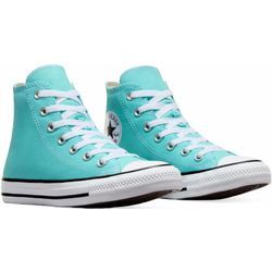 Sneaker CONVERSE "CHUCK TAYLOR ALL STAR", Gr. 36, blau (double cyan), Textil, sportlich, Schuhe