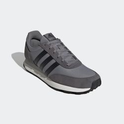 Sneaker ADIDAS SPORTSWEAR "RUN 60S 3.0", Gr. 40, grau (grau three, core schwarz, grau four), Textil, Leder, sportlich, Schuhe