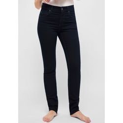 Slim-fit-Jeans ANGELS "SKINNY", Damen, Gr. 36, Länge 30, blau (blau blau), Denim/Jeans, Obermaterial: 78% Baumwolle, 21% Polyester, 1% Elasthan, casual, slim fit, Jeans