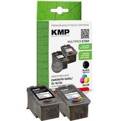 KMP C136V schwarz, color Druckerpatronen kompatibel zu Canon PG560XL/CL561XL, 2er-Set