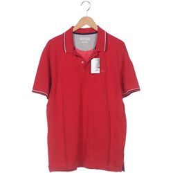 Bugatti Herren Poloshirt, rot, Gr. 56