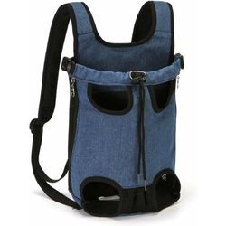 Rucksäcke für mittelgroße und große Hunde, Tragetasche für Hunde, Katzen, Bauchtasche für Hunde, Reisen, Camping, M