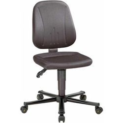 Interstuhl - Bimos Arbeitsstuhl esd Unitec 2, schwarz Sitzhöhe 440-620 mm, Stoffpolster, mit Rollen