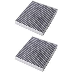 Trade Shop - 2x Trade-Shop Innenraumfilter / Pollenfilter / Aktivkohlefilter ersetzt clean filter NC2358, febi bilstein 27465 30242, nipparts J1342028