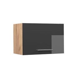 Hängeschrank Fame-Line, Anthrazit Hochglanz, 60 cm Flach Vicco