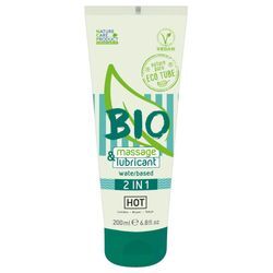 Massage-& Gleitgel „BIO waterbased 2in1“ vegan