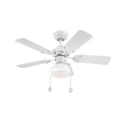 Deckenventilator Princess Radiance Weiß 90 cm mit Licht