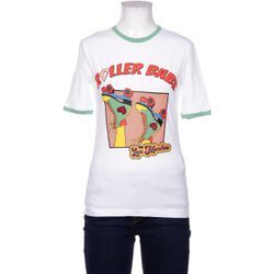 Love Moschino Damen T-Shirt, weiß, Gr. 34