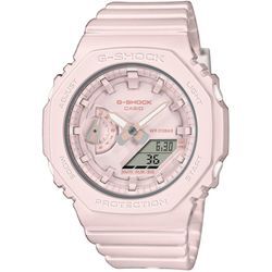 Chronograph CASIO G-SHOCK "GMA-S2100BA-4AER", rosa (hellrosa), Armbanduhren, Damen, Quarzuhr, Armbanduhr, Damen, Herren, digital, bis 20 bar wasserdicht