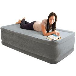 Luftbett mit Pumpe Gästebett Luftmatratze 191x99x46 cm selbstaufblasend - Intex