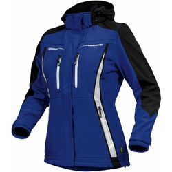 Damen Sommer-Softshell Jacke flxds Gr. 48 kornblau/schwarz - Leibwächter