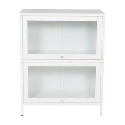 Ebuy24 - Bakal Sideboard 2 Türen, 4 Ablagen, weiss.