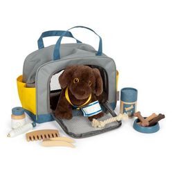 small foot Hund mit Tasche und Pflege-Set - Mehrfarbig - Kinder