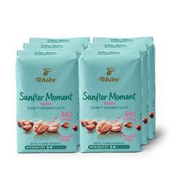 Sanfter Moment (50% entkoffeiniert) - 6x 500 g Ganze Bohne