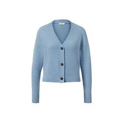 Grobstrick-Cardigan - Hellblau - Gr.: M