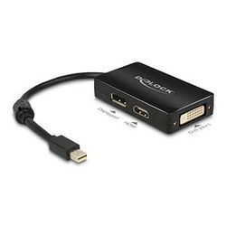 DeLOCK 62623 Mini-DisplayPort/DVI, DisplayPort, HDMI Adapter